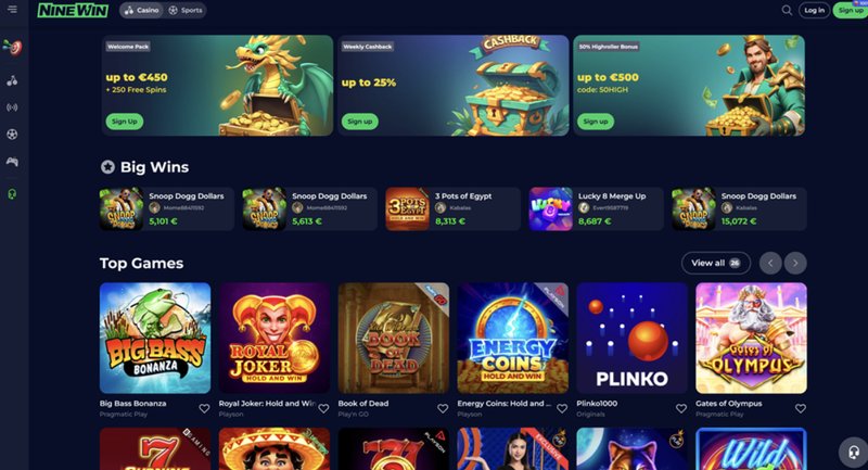 Image: From the First Spin to the Last Bonus: What NineWin Casino UK Offers Image: From the First Spin to the Last Bonus: What NineWin Casino UK Offers